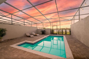 Heated Pool Lazy River Themed BR Grill